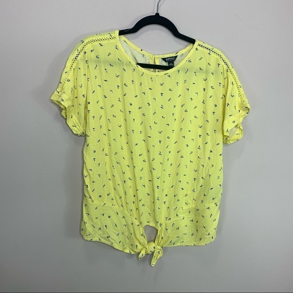 Buffalo David Bitton yellow top medium F1